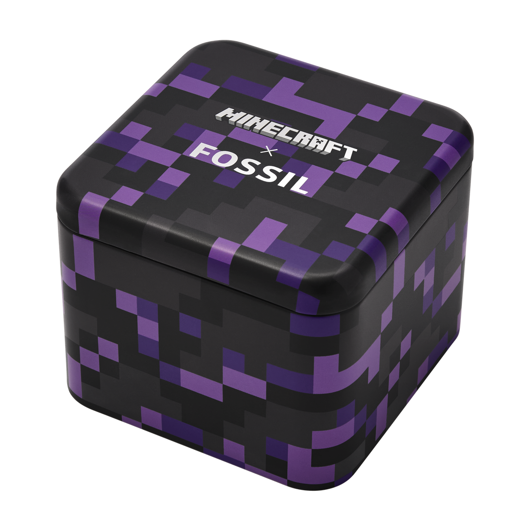 Fossil Men's Minecraft x Fossil Limited-Edition The End 44mm Chronograph Watch