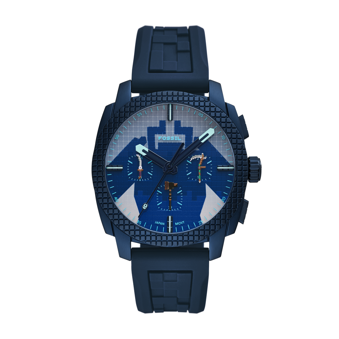 Fossil Men's Minecraft x Fossil Limited-Edition Dungeons II 44mm Watch