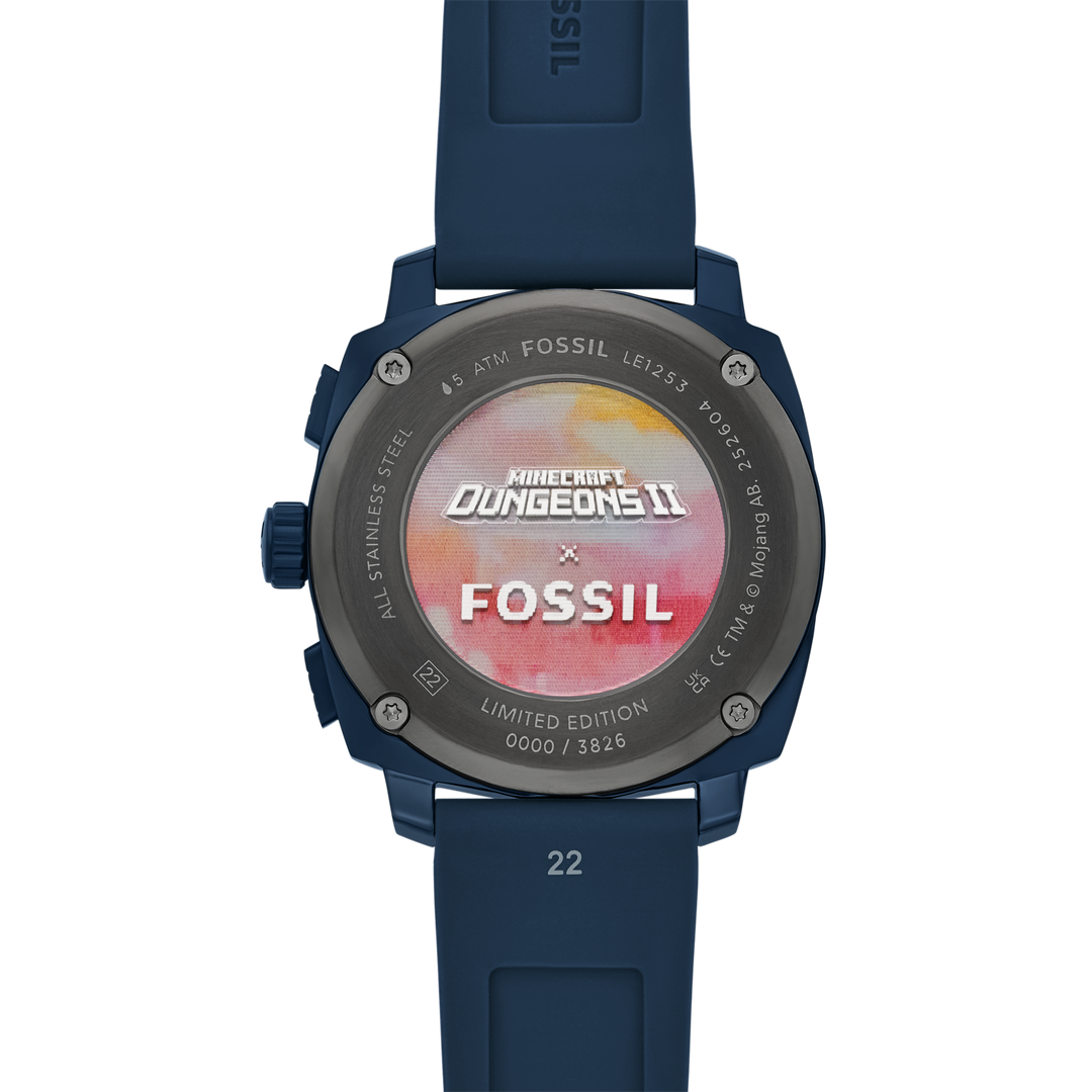 Fossil Men's Minecraft x Fossil Limited-Edition Dungeons II 44mm Watch
