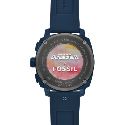 Fossil Men's Minecraft x Fossil Limited-Edition Dungeons II 44mm Watch