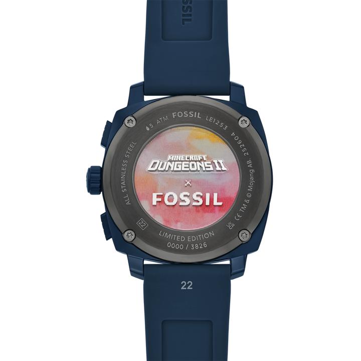 Fossil Men's Minecraft x Fossil Limited-Edition Dungeons II 44mm Watch