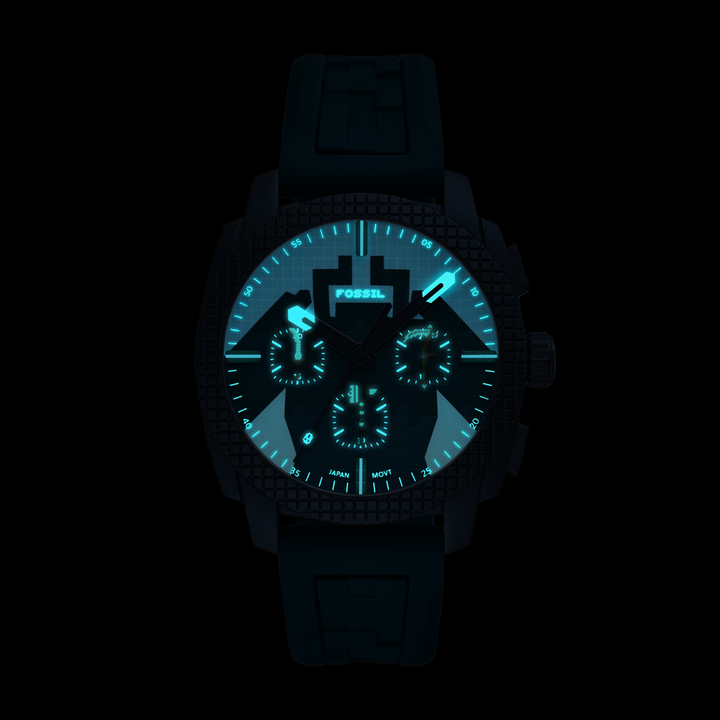 Fossil Men's Minecraft x Fossil Limited-Edition Dungeons II 44mm Watch