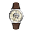 Fossil Heritage Automatic Brown Leather Watch