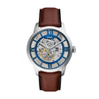 Fossil Townsman Automatic Brown Leather Watch