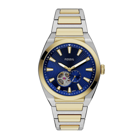 Fossil Men's Everett Automatic Two-Tone Stainless Steel Watch