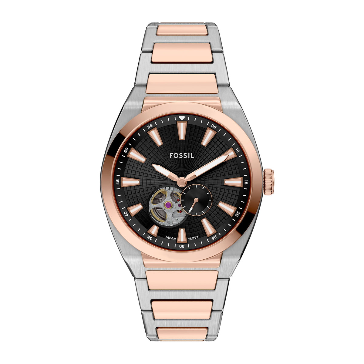 Fossil Men's Everett Automatic Two-Tone Stainless Steel Watch - ME3277