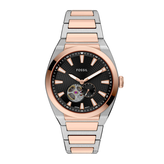 Fossil Men's Everett Automatic Two-Tone Stainless Steel Watch