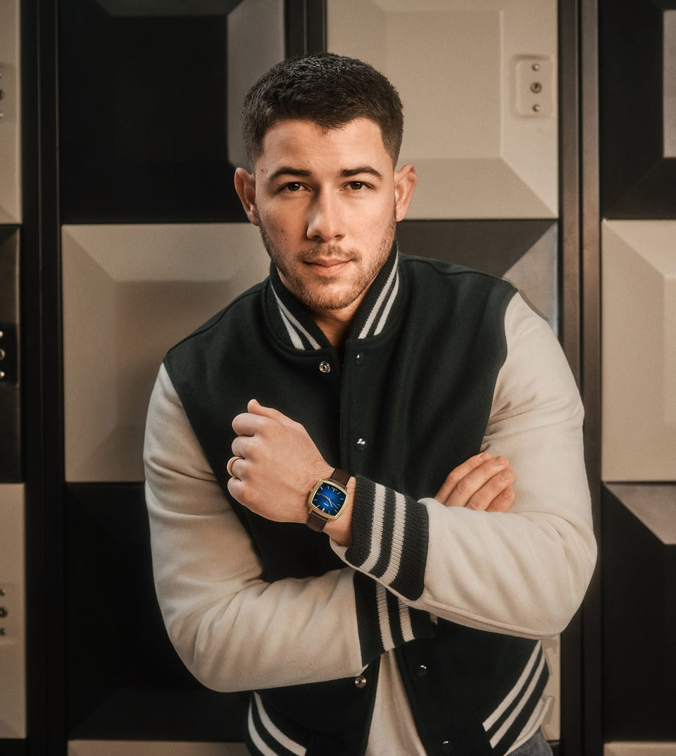 Nick Jonas at the Fossil Diner