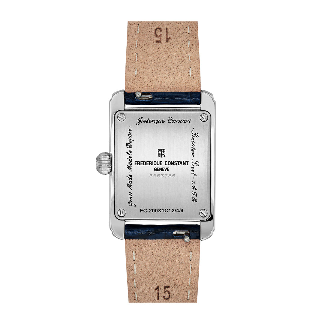 Frederique Constant Ladies Silver Tone Case Silver Dial Quartz Watch