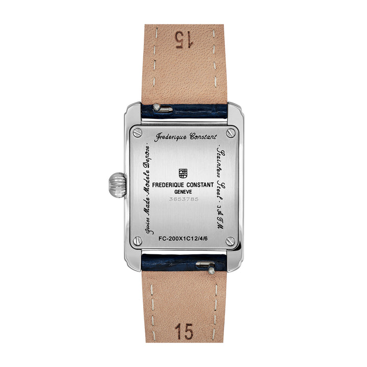 Frederique Constant Ladies Silver Tone Case Silver Dial Quartz Watch