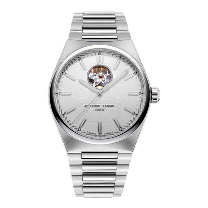 Frederique Constant Men's Rose Gold Tone Case White Dial Automatic Watch