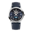 Frederique Constant Men's Watch Silver Tone Case Blue Dial Automatic Watch