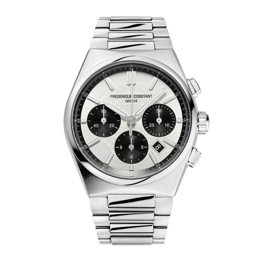 Frederique Constant Men's Watch Silver Tone Case Silver Dial Automatic Watch
