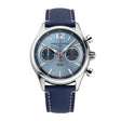 Frederique Constant Men's Silver Tone Case Ice Blue Dial Automatic Watch
