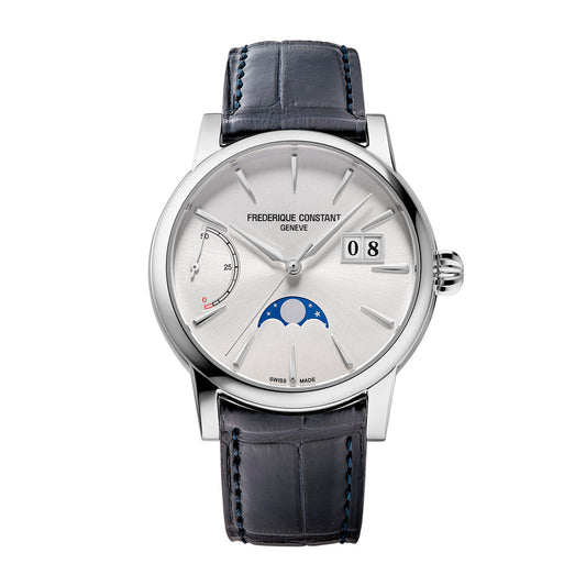 Frederique Constant Men's Silver Tone Case Silver Dial Automatic Watch