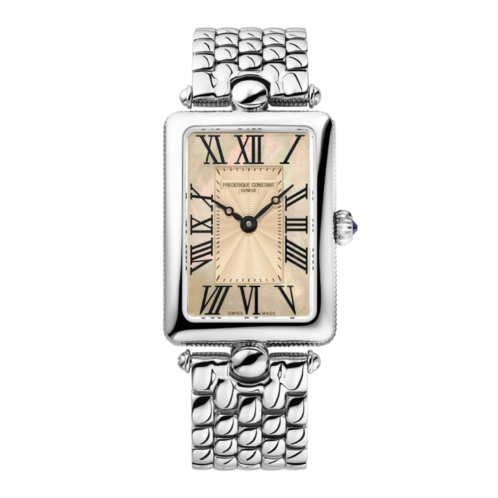 Frederique Constant Classics Art Deco Carree Rectangular Ladies Watch