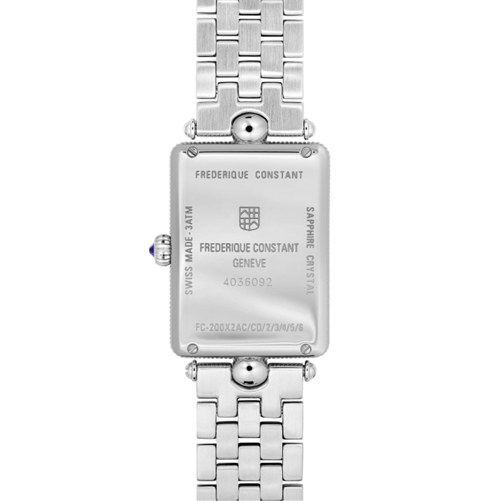 Frederique Constant Classics Art Deco Carree Rectangular Ladies Watch