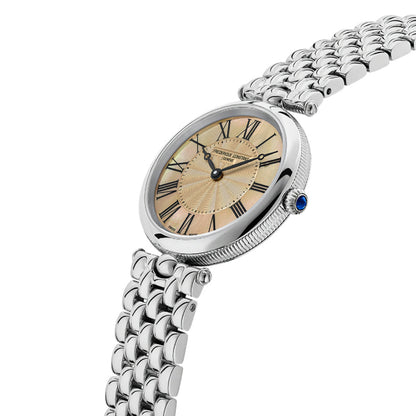 Frederique Contant Classics Art Deco Round Ladies Watch - K-FC-200MPTAN2AR6B