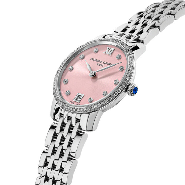 Frederique Contant Classics Slimline Ladies Watch With Diamonds