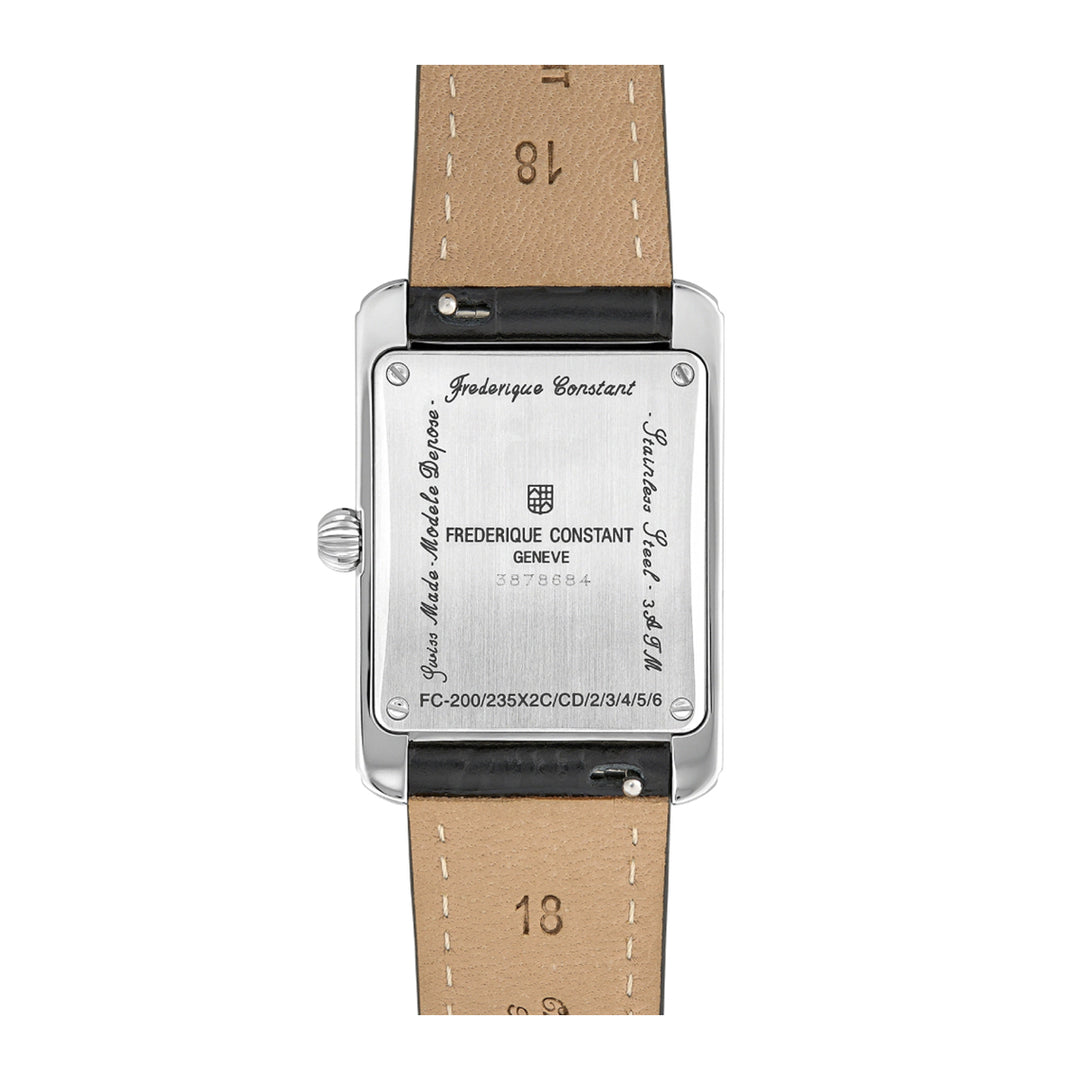 Frederique Constant Classics Carree Small Second Quartz Unisex Watch
