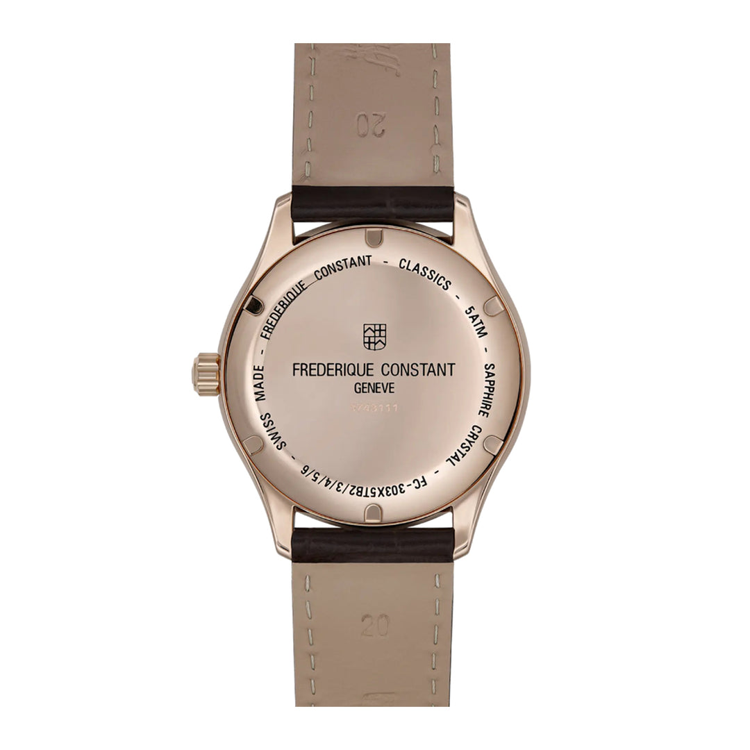 Frederique Constant Classics Index Rosegold Automatic Gents Watch