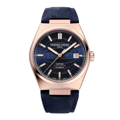 Frederique Constant Highlife Automatic Cosc Gents Watch In Rose Gold Plating