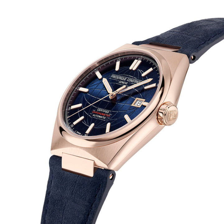 Frederique Constant Highlife Automatic Cosc Gents Watch In Rose Gold Plating