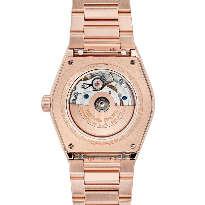 Frederique Constant Highlife Ladies Automatic Heartbeat Watch With Diamond Markers