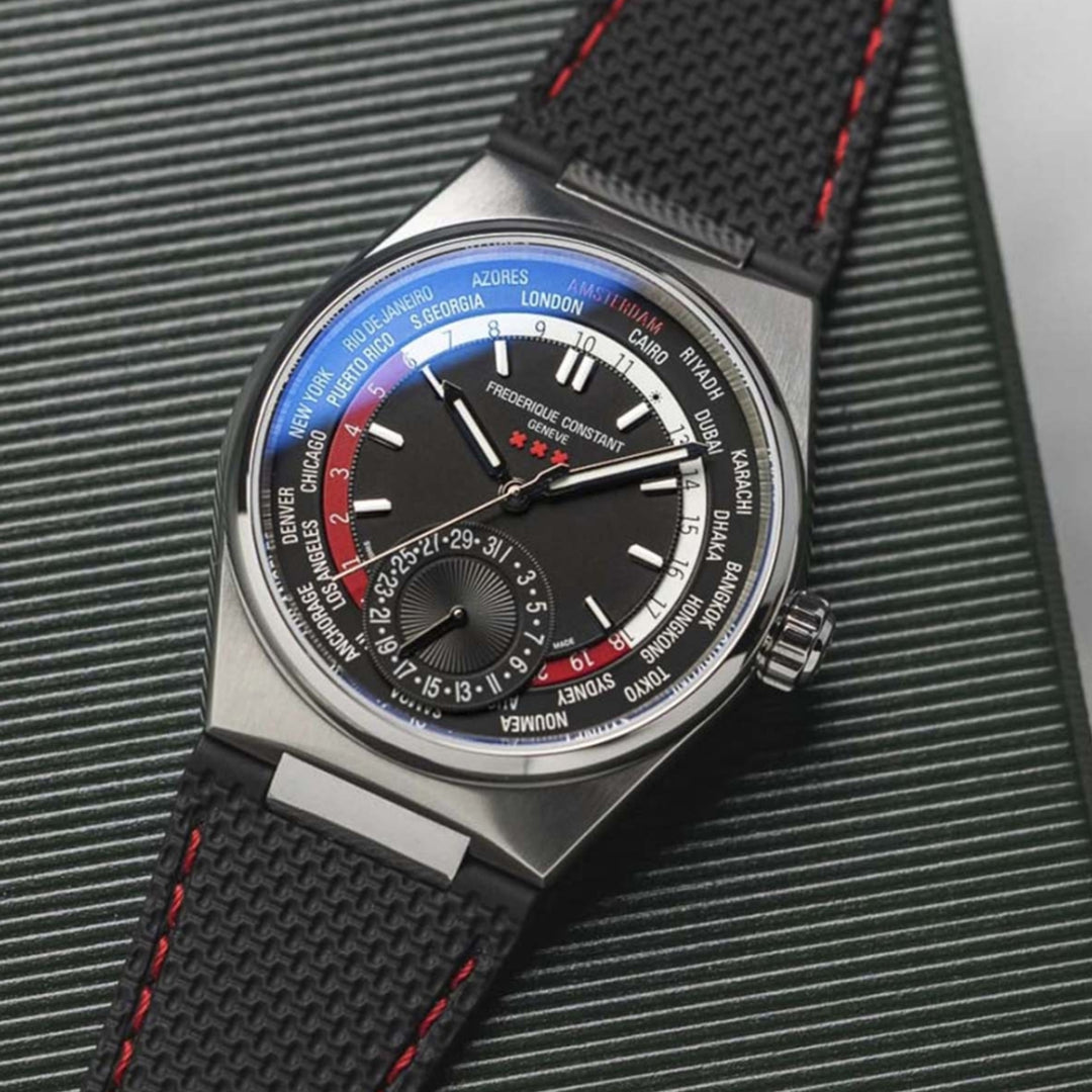 Frederique Constant Highlife Amsterdam Worldtimer Manufacture Automatic Limited Edition Gents Watch