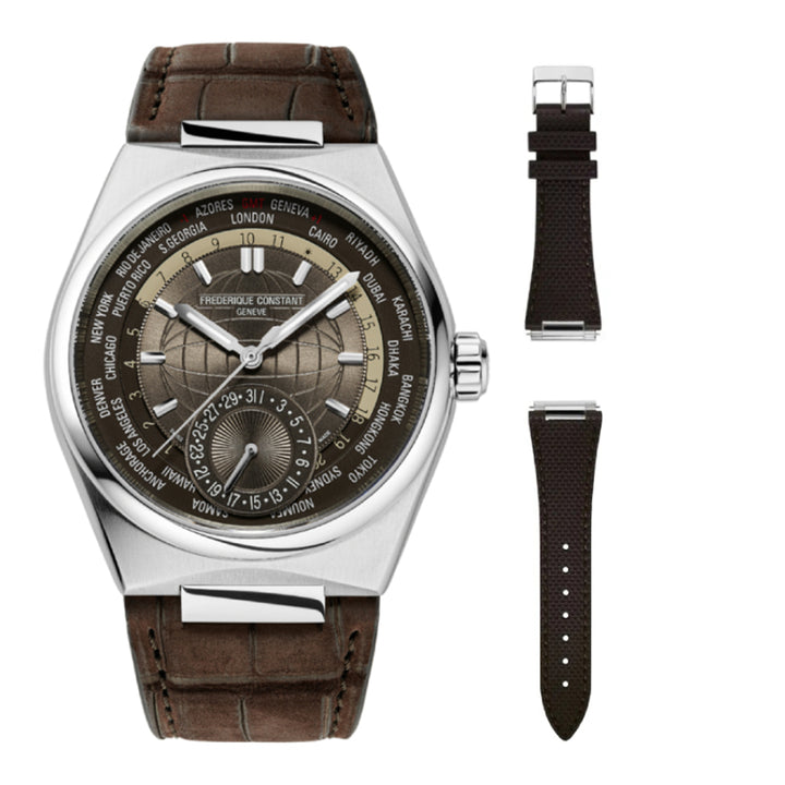 Frederique Constant Highlife Worldtimer Manufacture Automatic Gents Watch