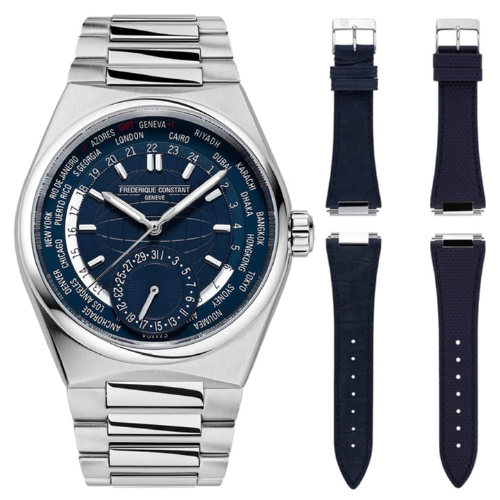 Frederique Constant Highlife Worldtimer Manufacture Automatic Gents Watch