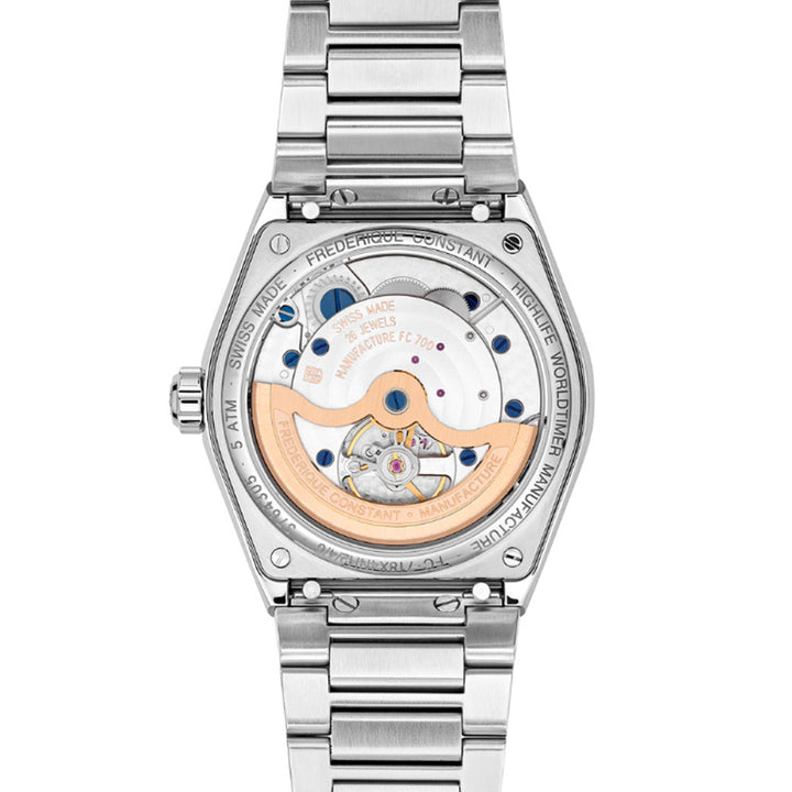 Frederique Constant Highlife Worldtimer Manufacture Automatic Gents Watch