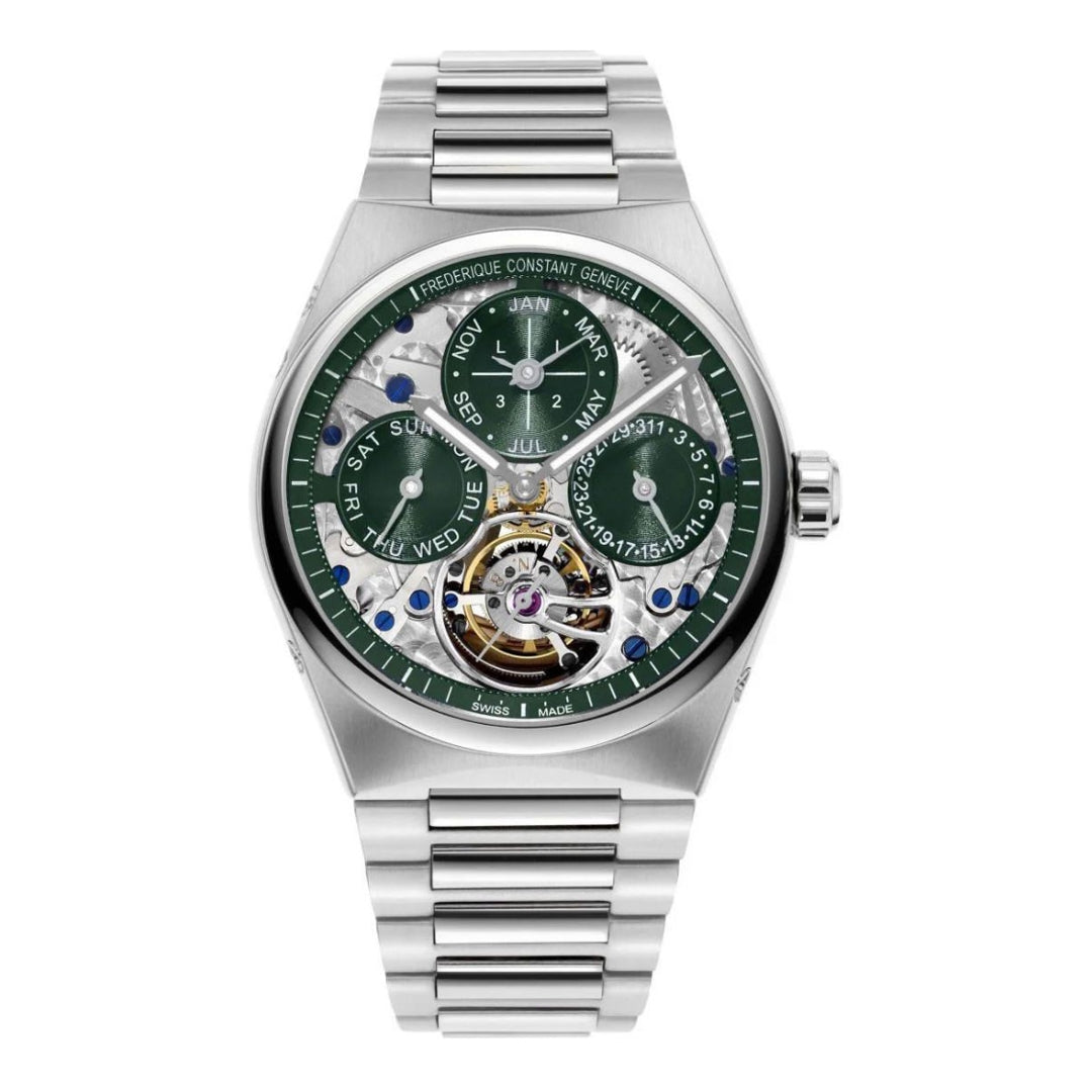 Frederique Constant Manufacture Highlife Tourbillon Perpetual Calendar Emerald Limited Edition Watch