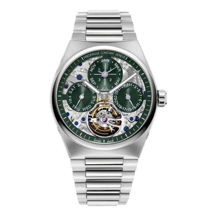 Frederique Constant Manufacture Highlife Tourbillon Perpetual Calendar Emerald Limited Edition Watch