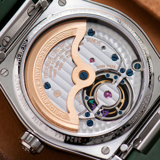 Frederique Constant Manufacture Highlife Tourbillon Perpetual Calendar Emerald Limited Edition Watch