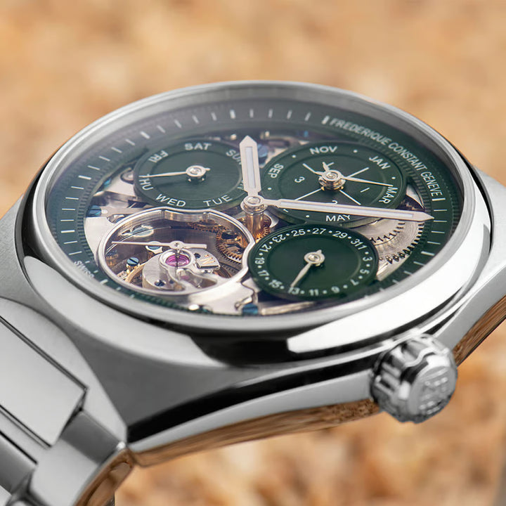Frederique Constant Manufacture Highlife Tourbillon Perpetual Calendar Emerald Limited Edition Watch