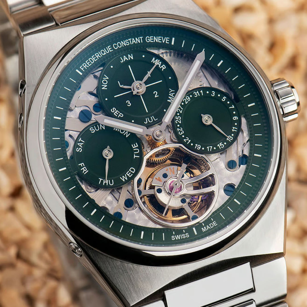 Frederique Constant Manufacture Highlife Tourbillon Perpetual Calendar Emerald Limited Edition Watch