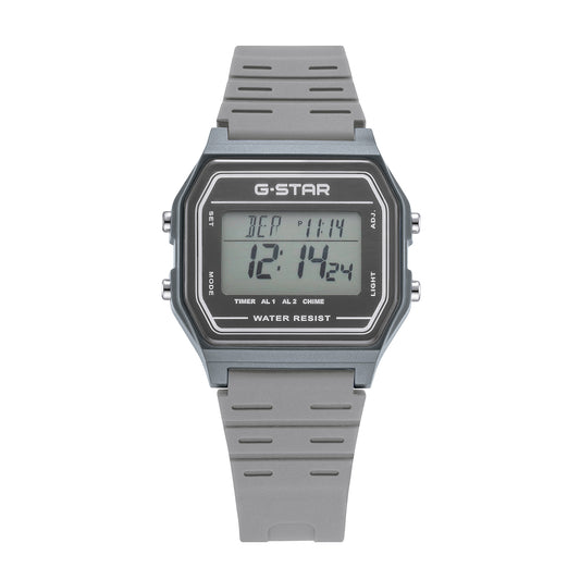 G-Star Men's Gridline 38x42mm Quartz Digital Watch GSW.501.01