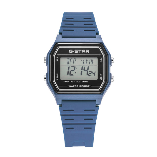 G-Star Men's Gridline 38x42mm Quartz Digital Watch GSW.501.04