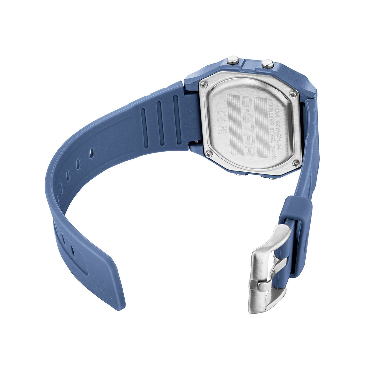 G-Star Men's Gridline 38x42mm Quartz Digital Watch GSW.501.04
