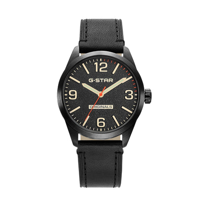 G-Star Men's Originals 40mm Quartz Analog Watch GSW.503.03