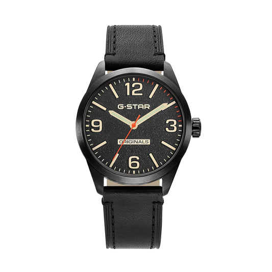G-Star Men's Originals 40mm Quartz Analog Watch GSW.503.03