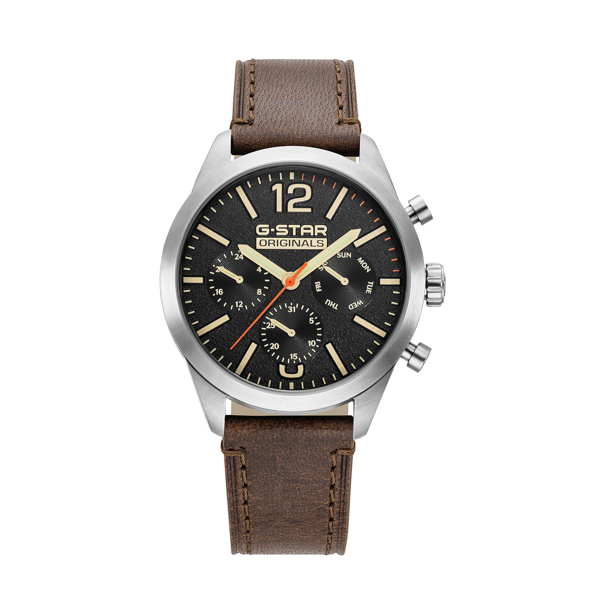 G-Star Men's Originals 41.5mm Quartz Analog Watch GSW.504.01