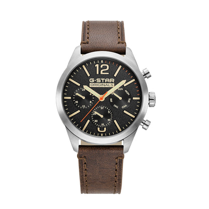 G-Star Men's Originals 41.5mm Quartz Analog Watch GSW.504.01
