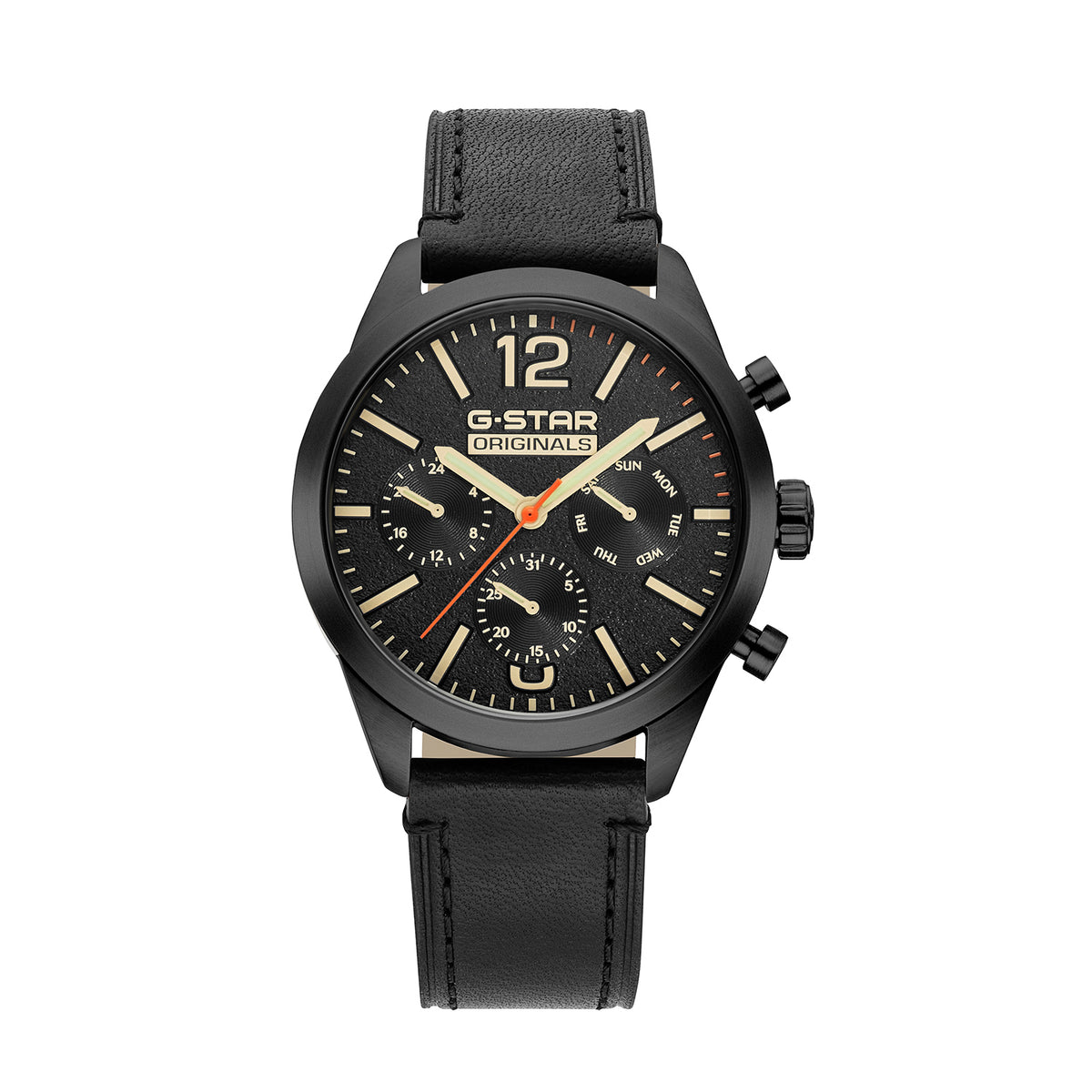 G-Star Men's Originals 41.5mm Quartz Analog Watch GSW.504.02
