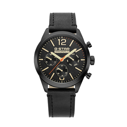 G-Star Men's Originals 41.5mm Quartz Analog Watch GSW.504.02