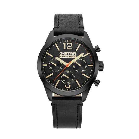 G-Star Men's Originals 41.5mm Quartz Analog Watch GSW.504.02