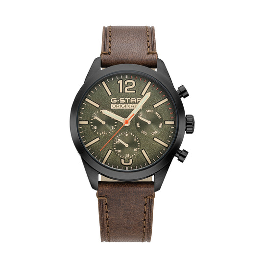 G-Star Men's Originals 41.5mm Quartz Analog Watch GSW.504.03