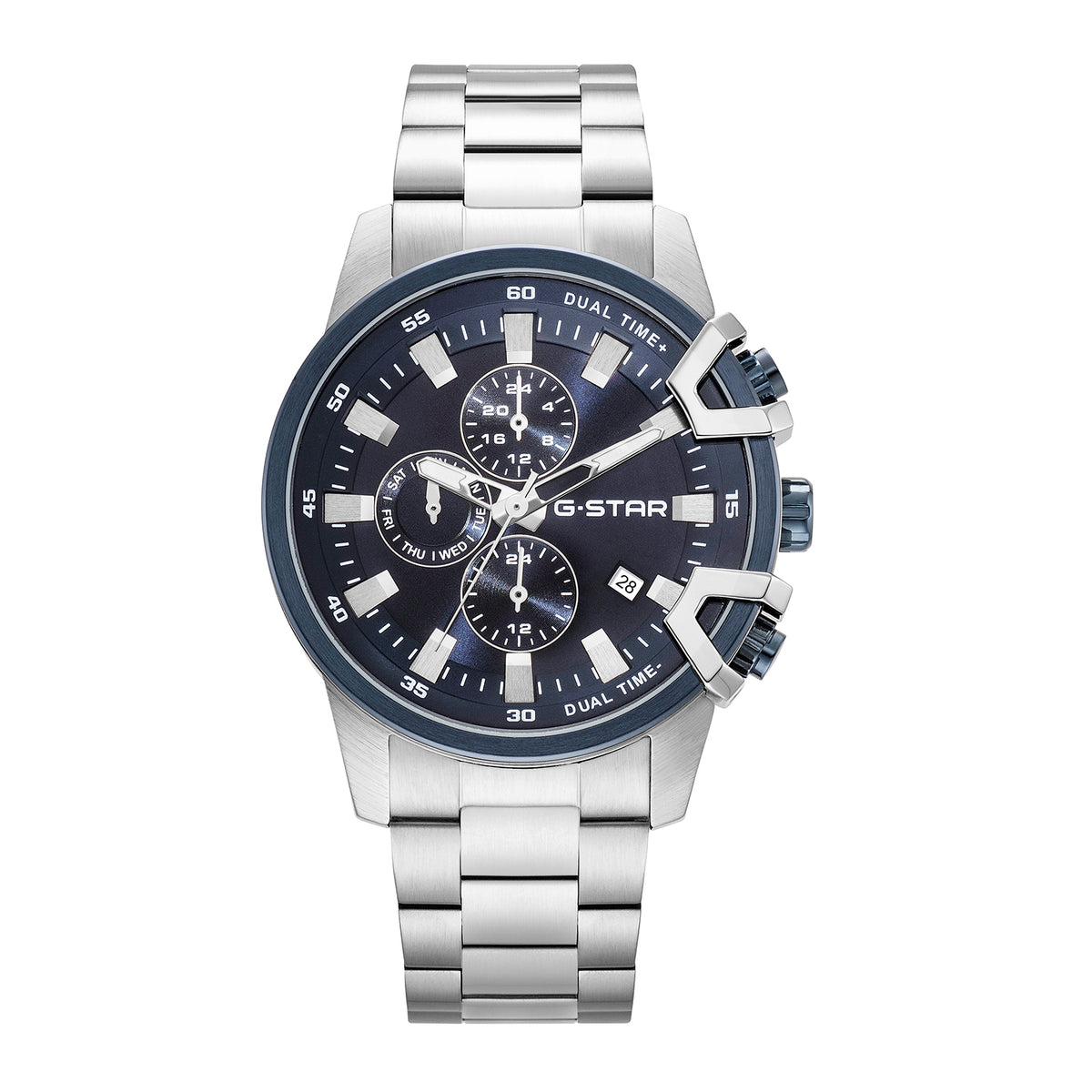 G-Star Men's Bend3D 44mm Quartz Analog Watch GSW.505.04