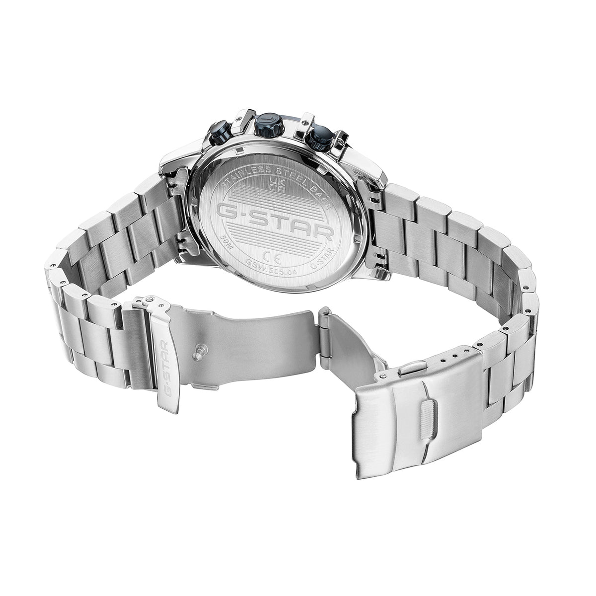 G-Star Men's Bend3D 44mm Quartz Analog Watch GSW.505.04